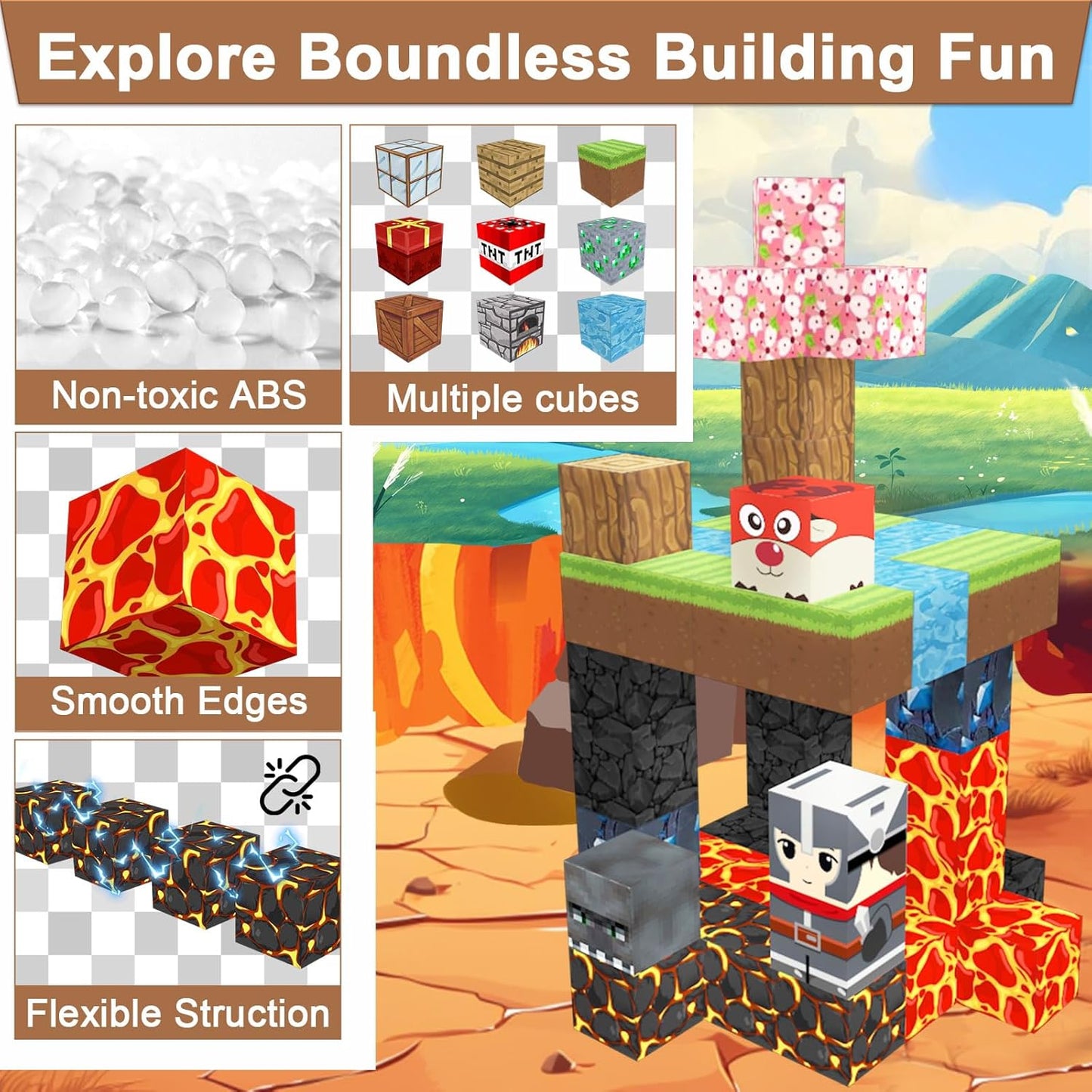WonderBuild™ Magnetic Adventure Blocks