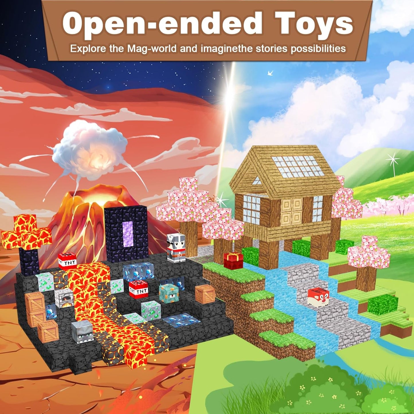 WonderBuild™ Magnetic Adventure Blocks