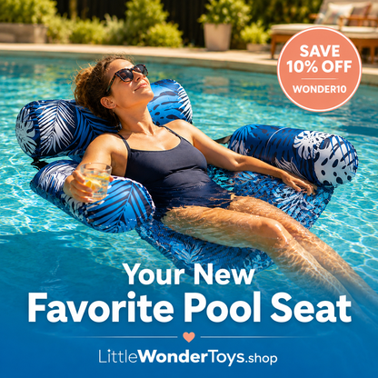 WonderFloat™ 3-Pillow Pool Lounge Chair