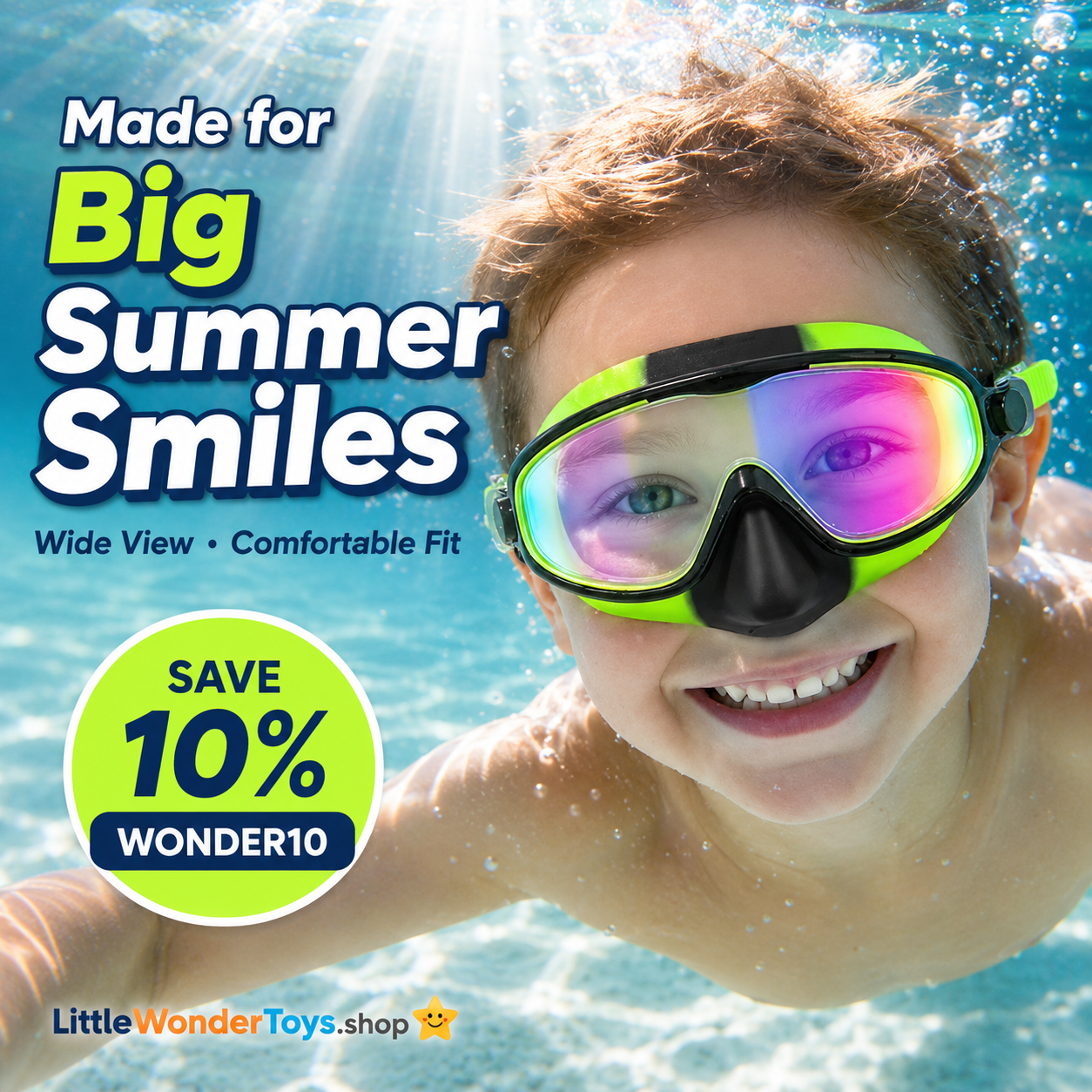 LittleWonderToys Swim Goggles