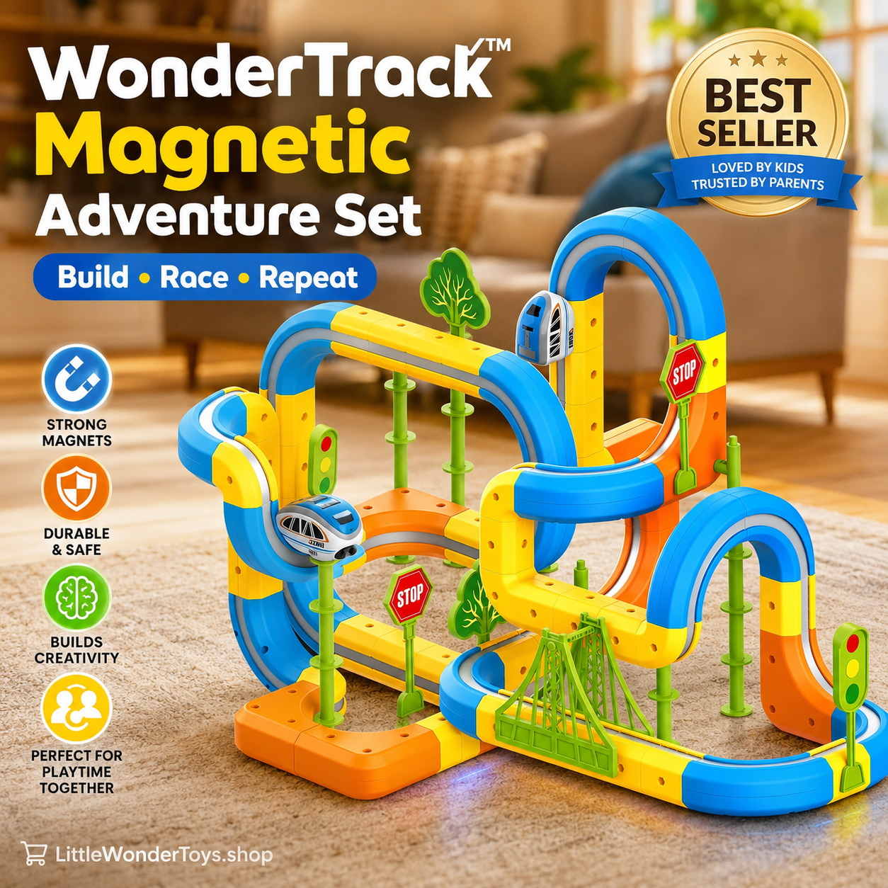 WonderTrack™ Magnetic Adventure Set