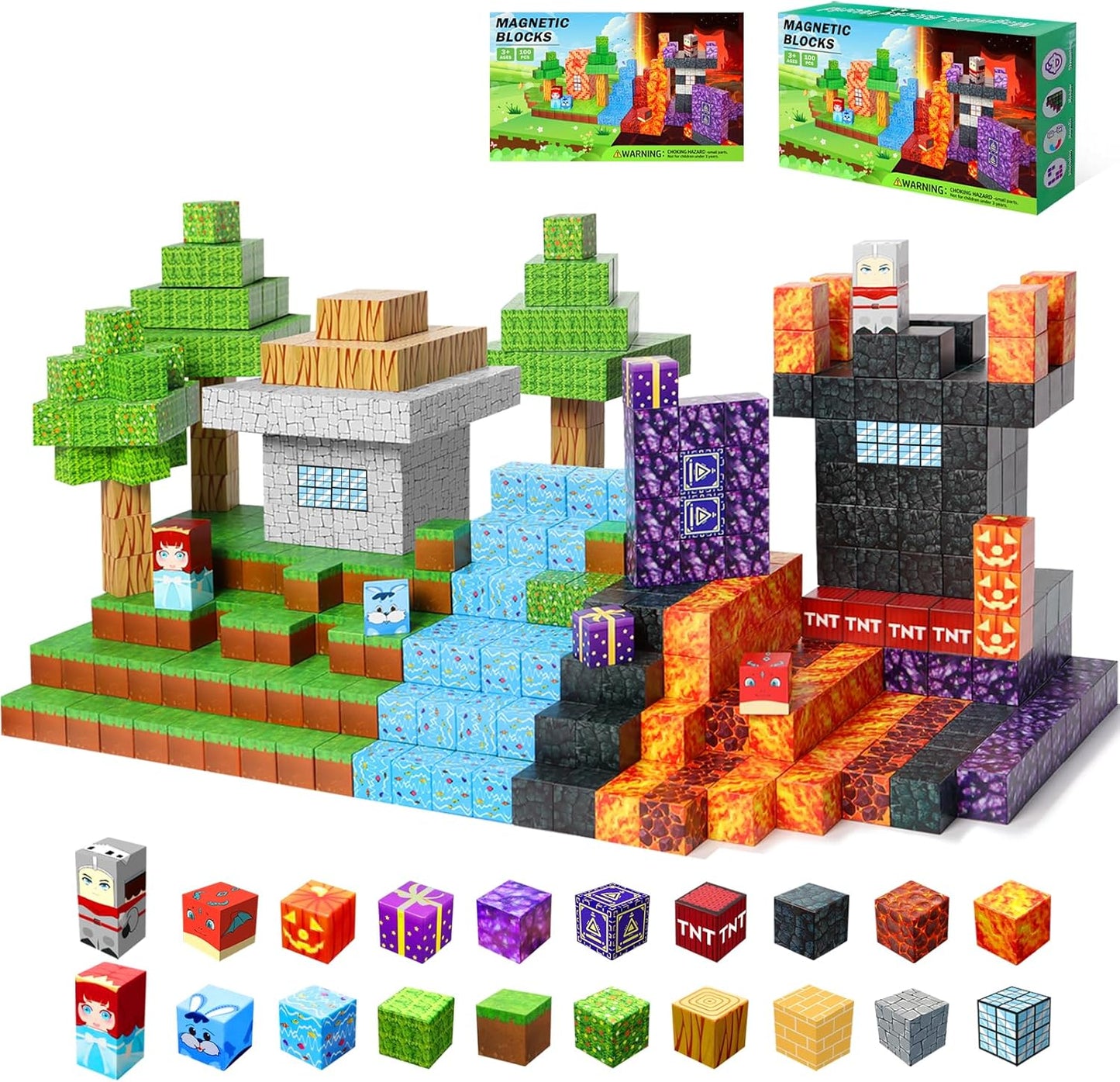 WonderBuild™ Magnetic Adventure Blocks