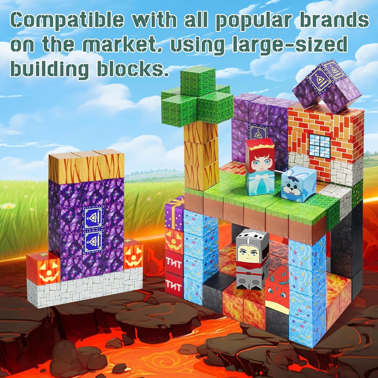 WonderBuild™ Magnetic Adventure Blocks