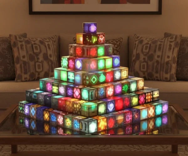 WonderGlow™ Magnetic Light-Up Cubes
