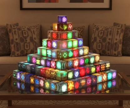 WonderGlow™ Magnetic Light-Up Cubes