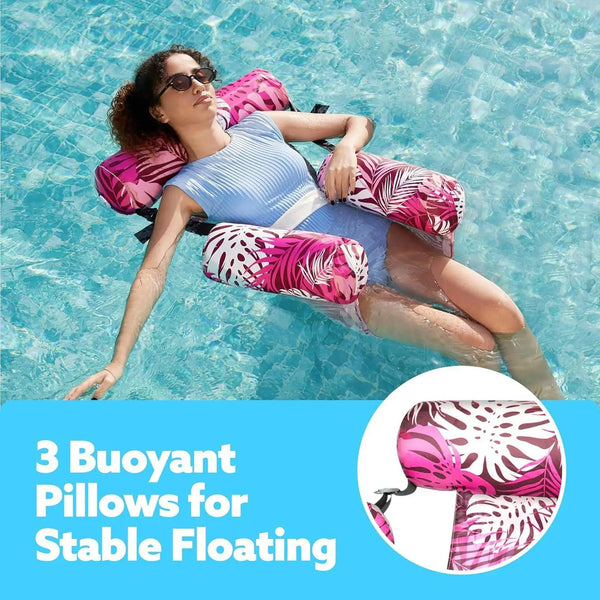 WonderFloat™ 3-Pillow Pool Lounge Chair